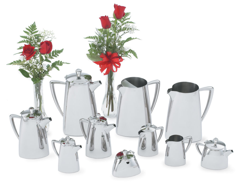 12-ounce Triennium™ stainless steel teapot in satin finish
