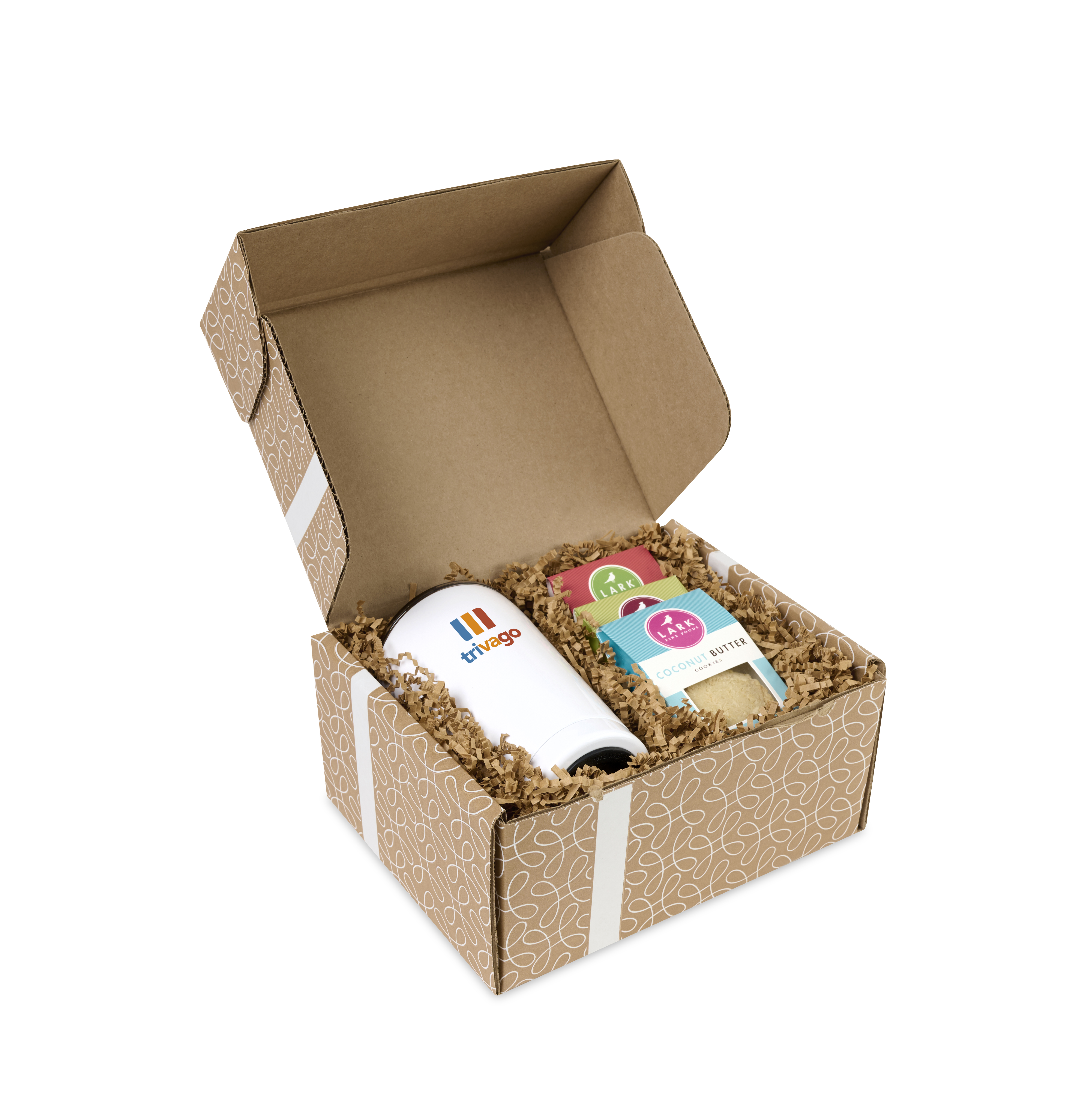 All Is Bright Lark Cookies & Tumbler Gift Box-Gourmet Expressions