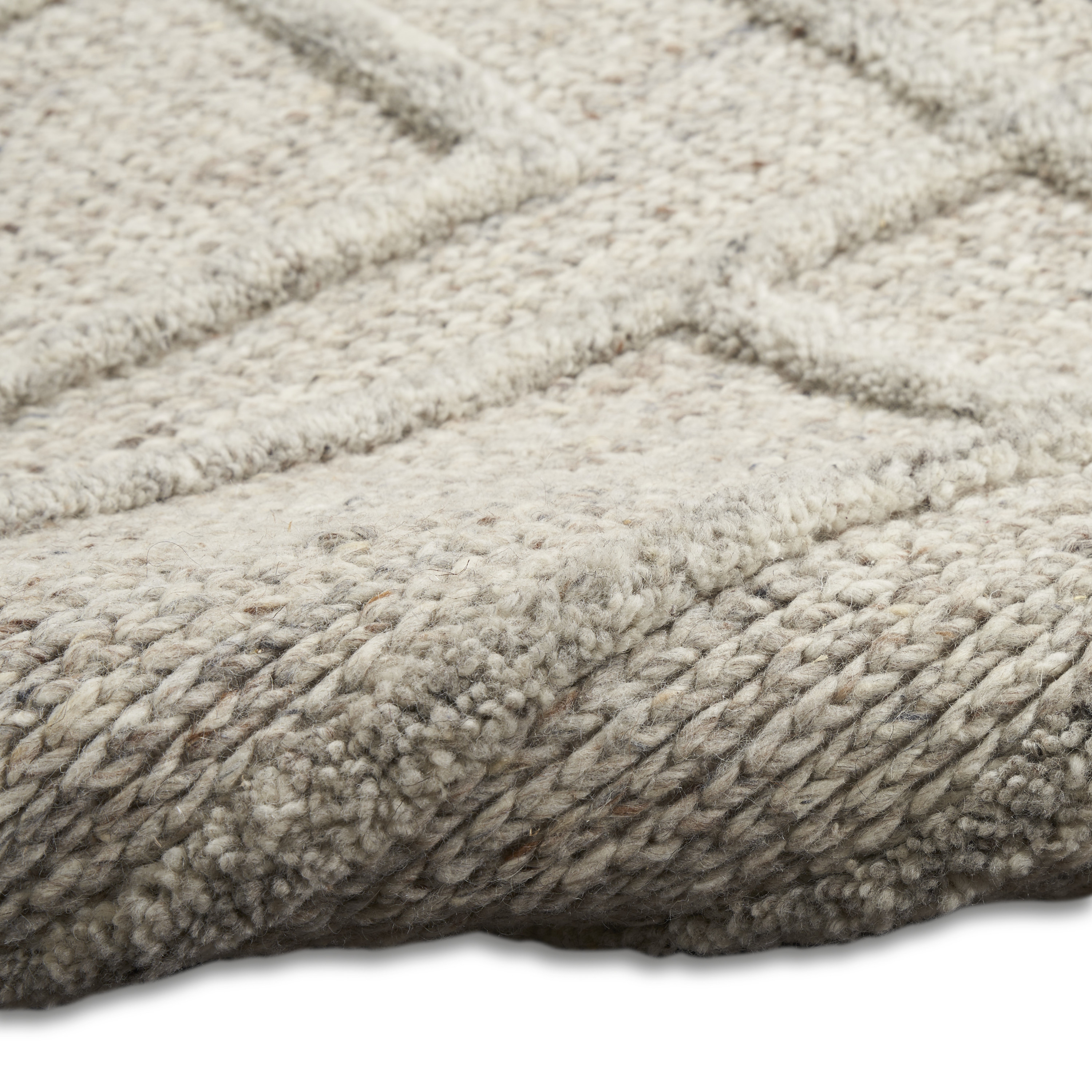 Calvin Klein CK045 Impressions 7'9" x 9'9" Silver Modern Indoor Rug