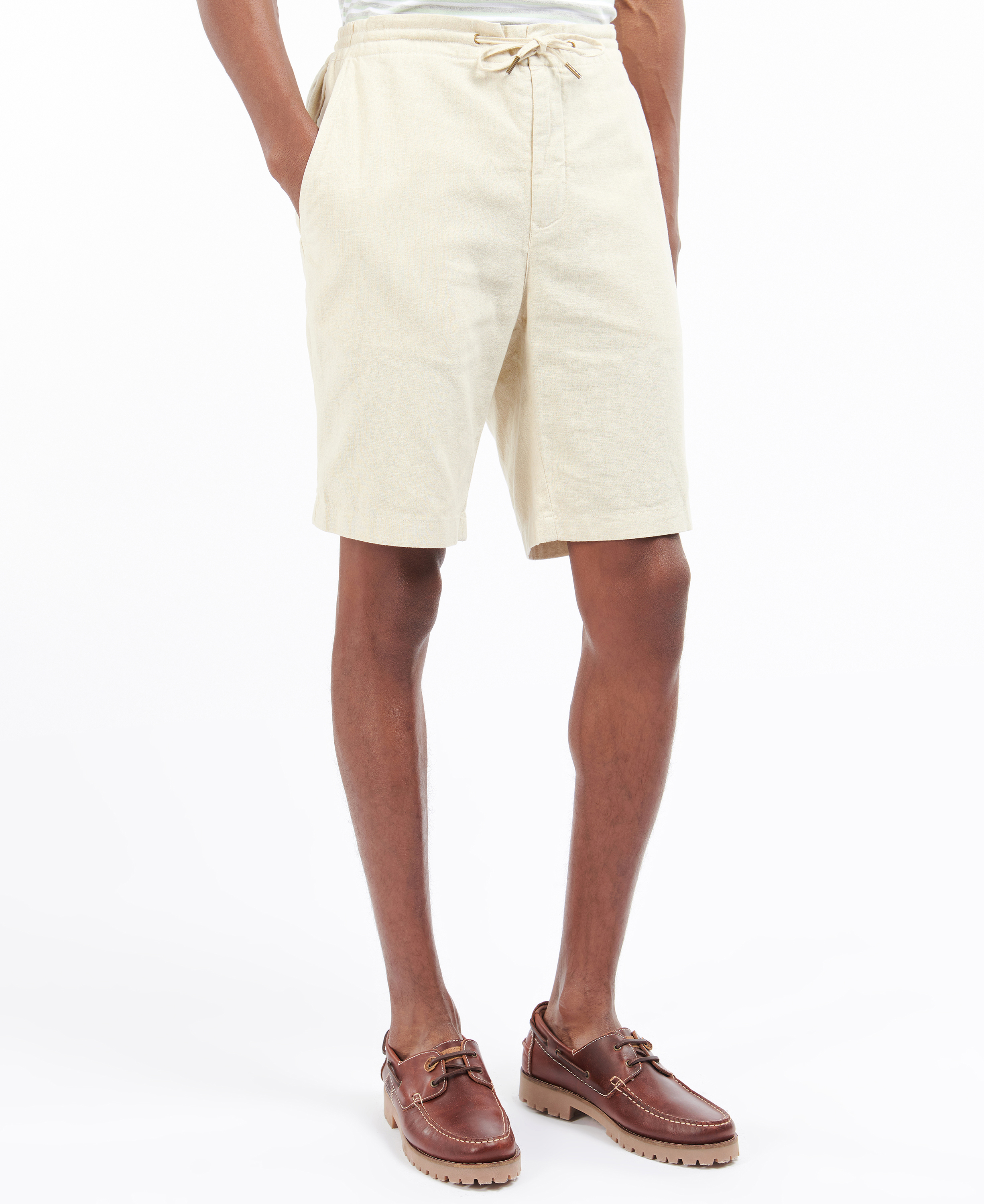 Linen Cotton Mix Short image number 0