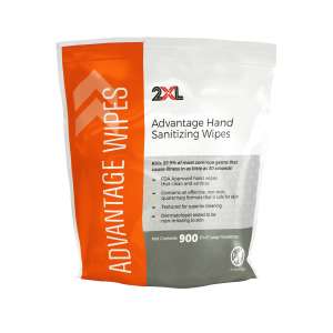 XLC2XL36, 2XL,  Advantage Sanitizing Wipes,  900 Wipes/Container