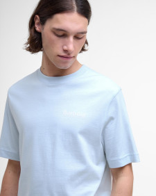 Moonwell T-Shirt Bleached Blue