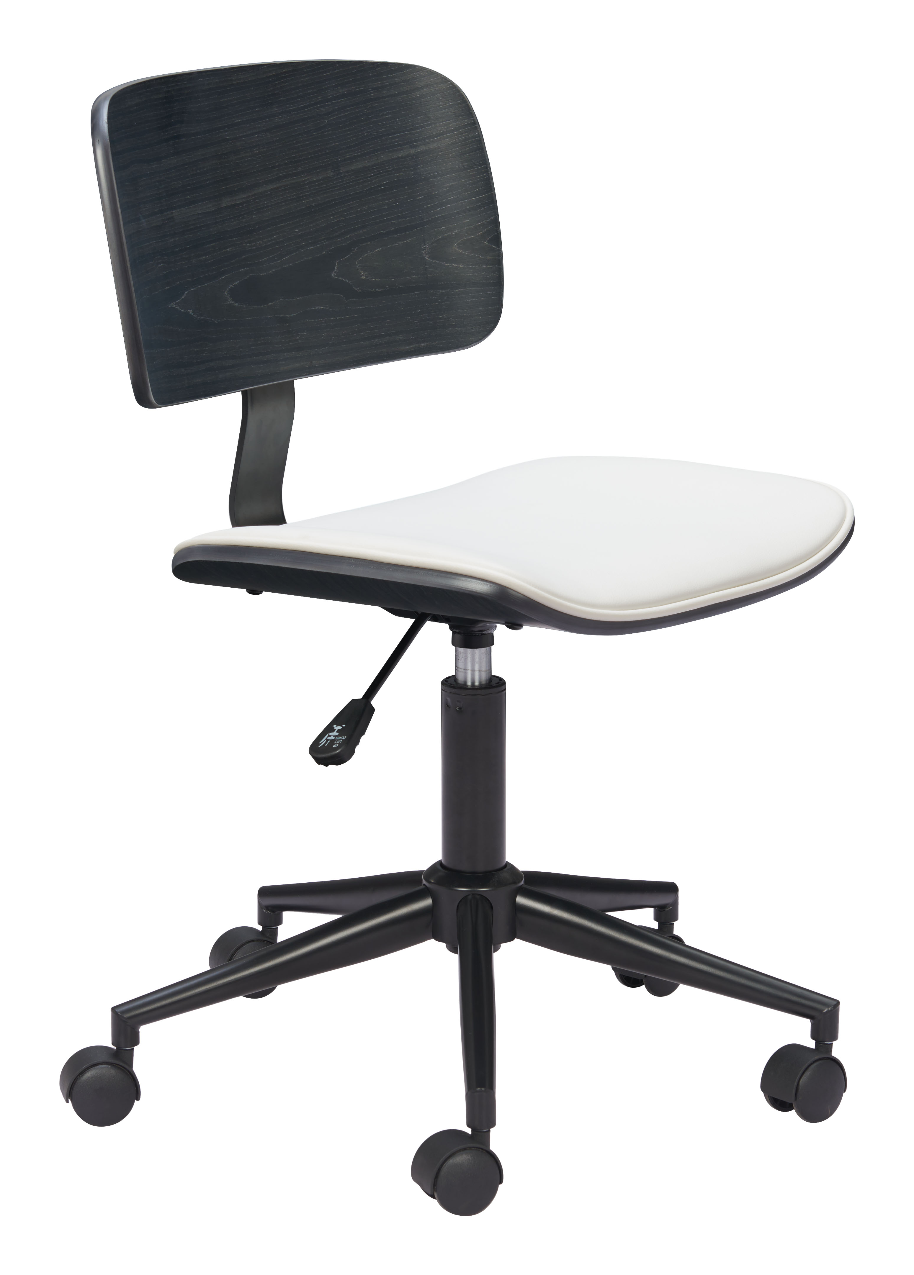 Duravel Office Chair White & Black product image