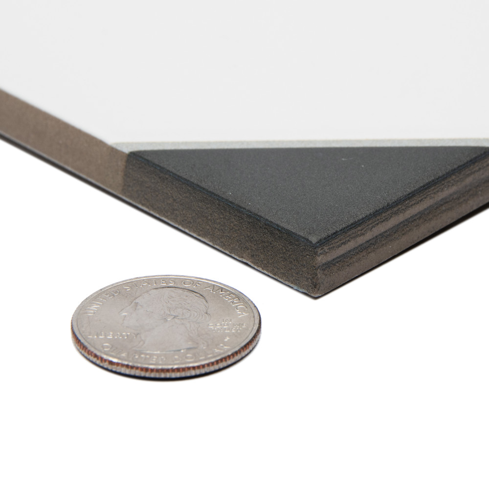 Canterbury Black 12-7/8 in. x 12-7/8 in. Porcelain Floor and Wall Tile