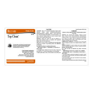 Label RTU 144 Top Clean