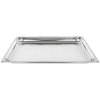 Full-size 1 ½-inch-deep Super Pan 3® perforated stainless steel steam table pan