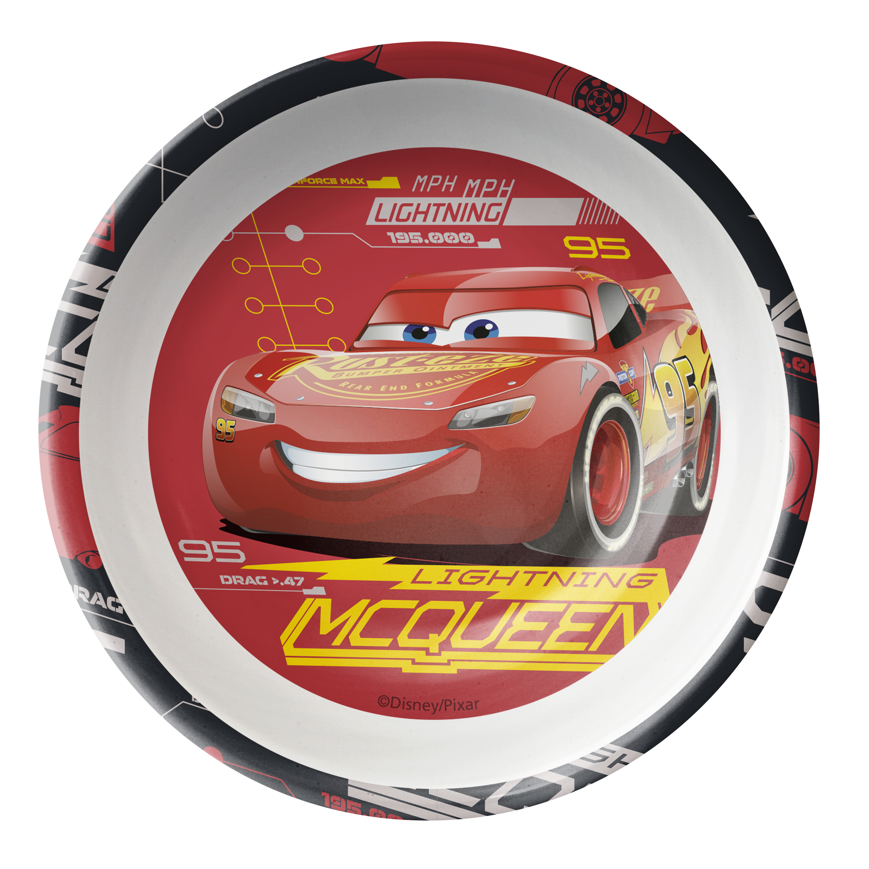 Cars 3 15 ounce Soup Bowl, Lightning McQueen slideshow image 1 Cars 3 15 ounce Soup Bowl, Lightning McQueen slideshow image 1