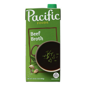 Pacific Foods® Beef Broth, 32 oz Carton (Case of 12)