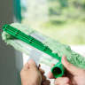 Unger, 18", Micro StripWasher® Complete, Microfiber, Green