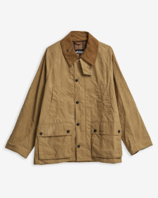 Oversized Bedale Casual Jacket Golden Khaki