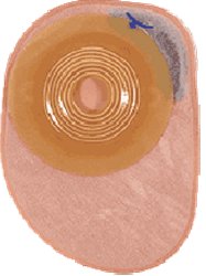 Assura Convex Light 1-Piece Closed End Opaque Ostomy Pouch, 15  43mm Stoma MK 551036