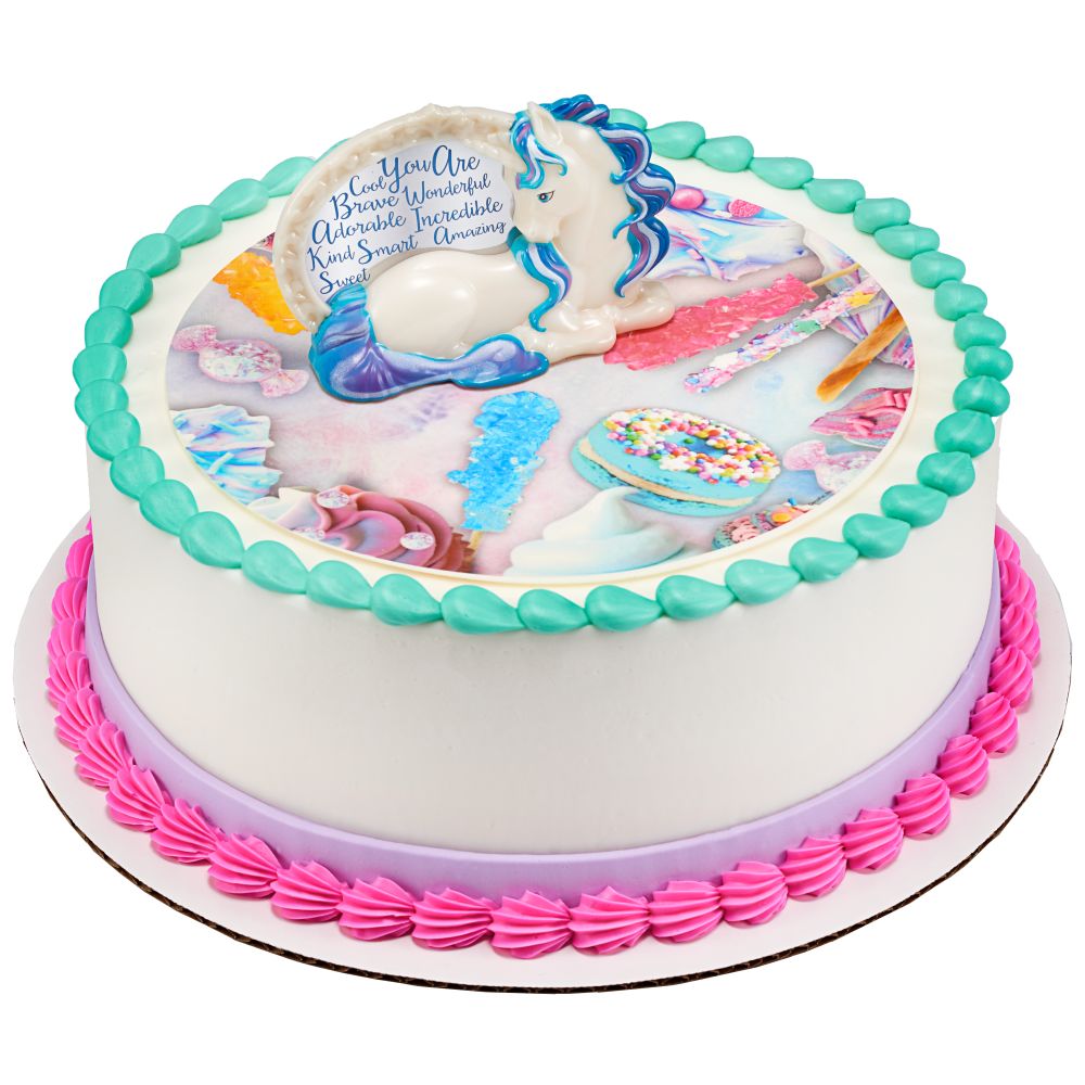 Image Cake Enchanting Unicorn