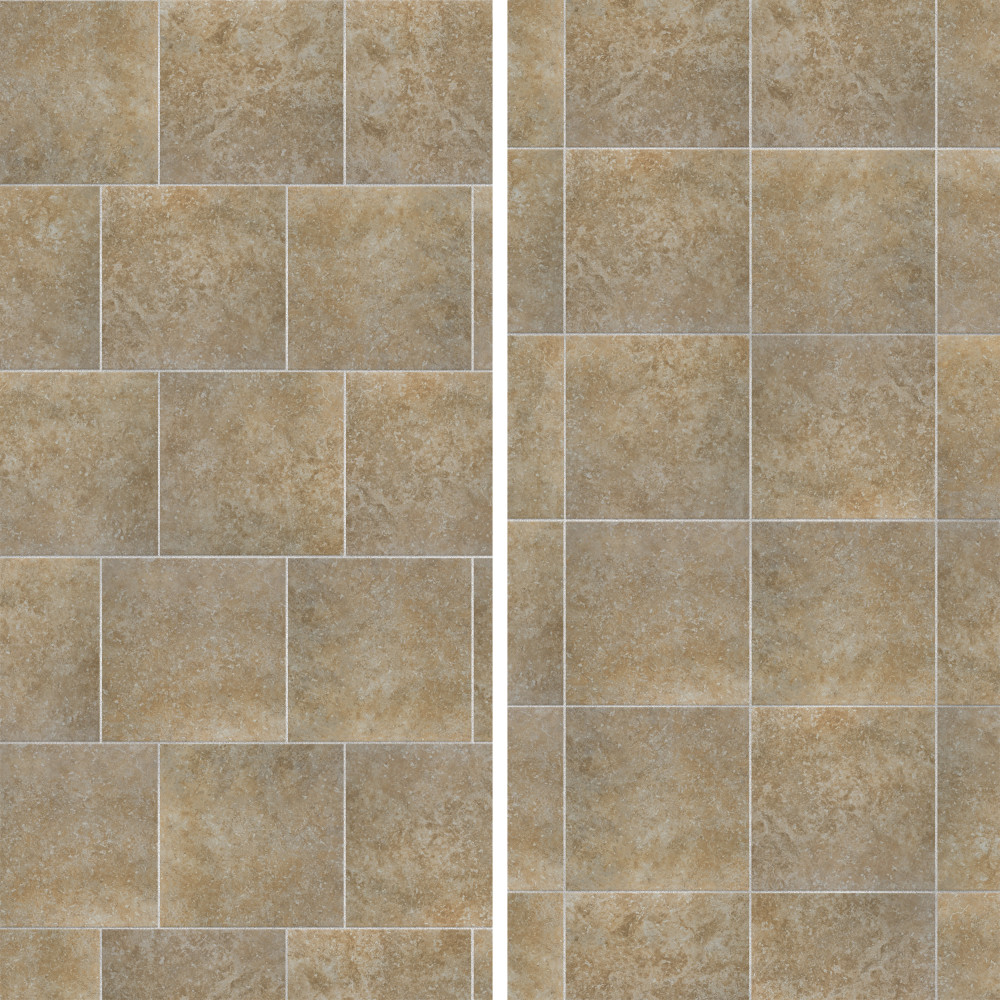 Roma Noce 13 in. x 13 in. Porcelain Floor and Wall Tile