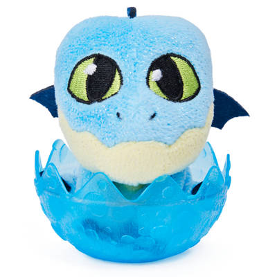 DreamWorks Dragons, Baby Winger 3-inch Collectible Plush Dragon in Egg
