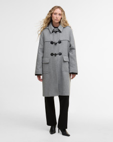 Montgomery in lana Melody Light Grey Marl/Onyx Tartan