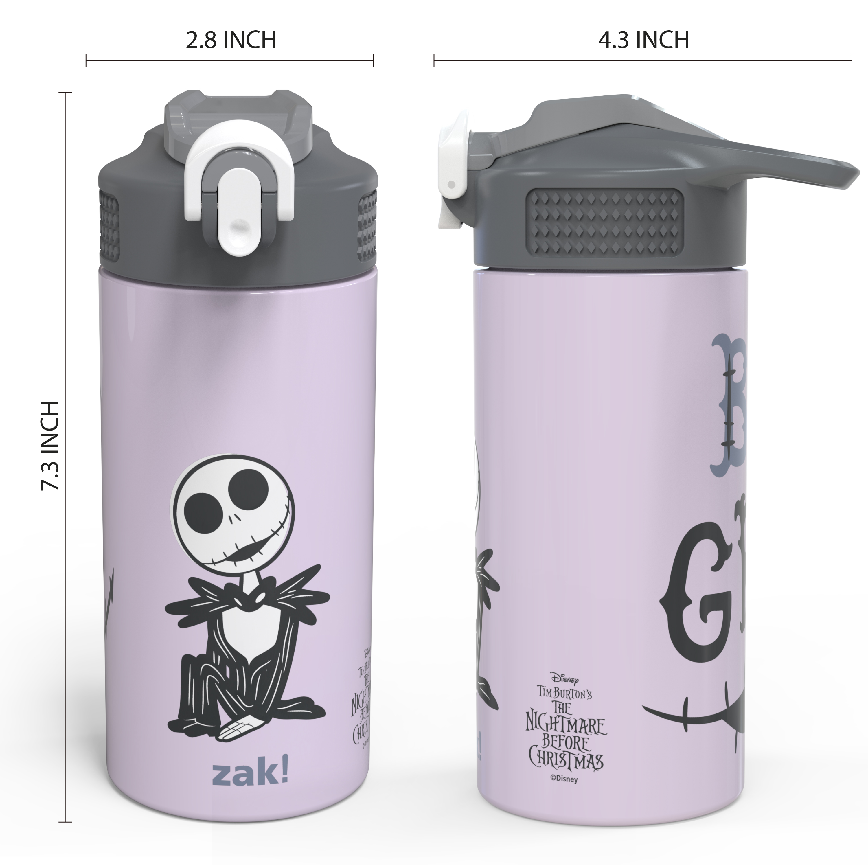 The Nightmare Before Christmas 14 ounce Stainless Steel Vacuum Insulated Water Bottle, Jack the Pumpkin King slideshow image 7 The Nightmare Before Christmas 14 ounce Stainless Steel Vacuum Insulated Water Bottle, Jack the Pumpkin King slideshow image 7