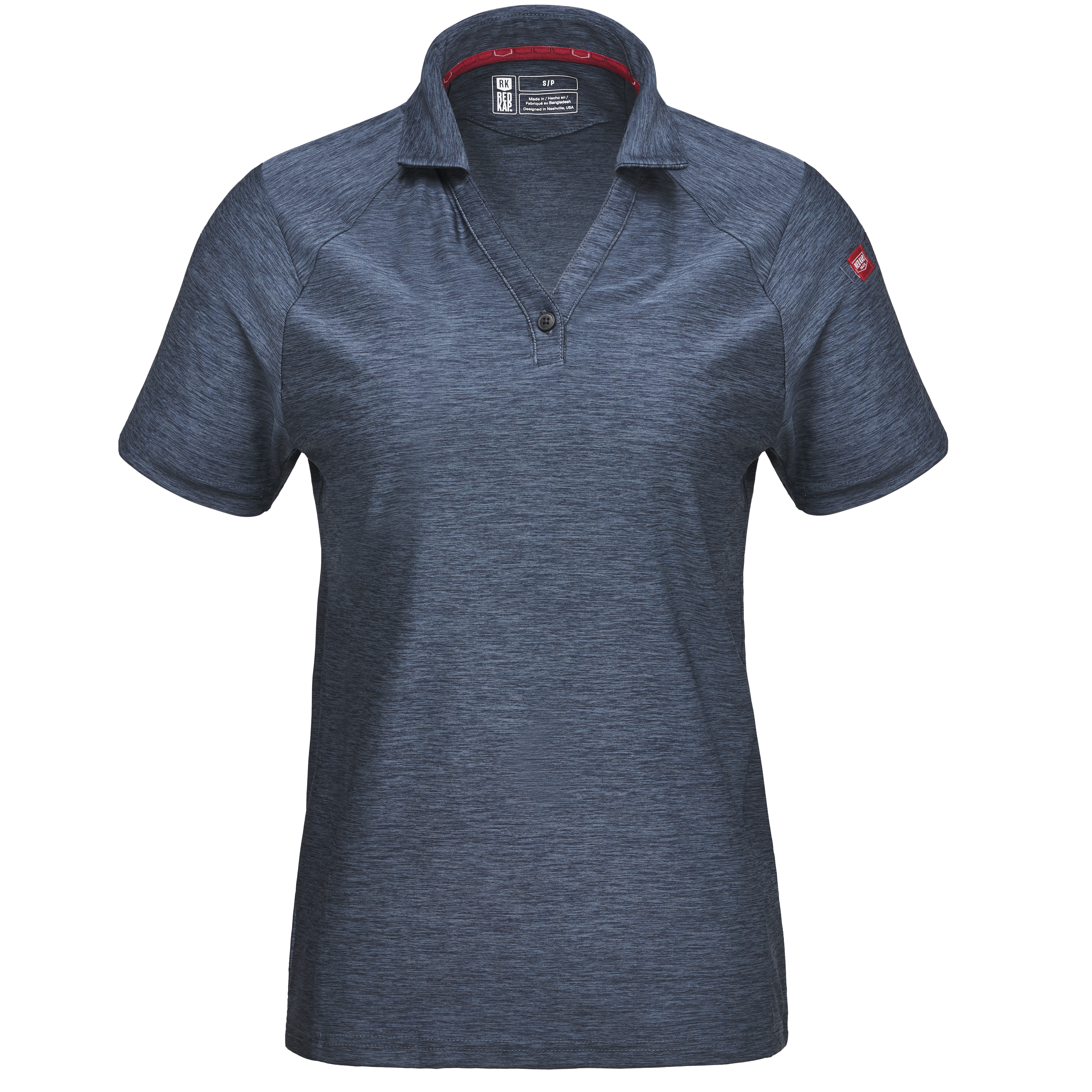 Women‘s Cooling Stretch Jersey Polo-Red Kap