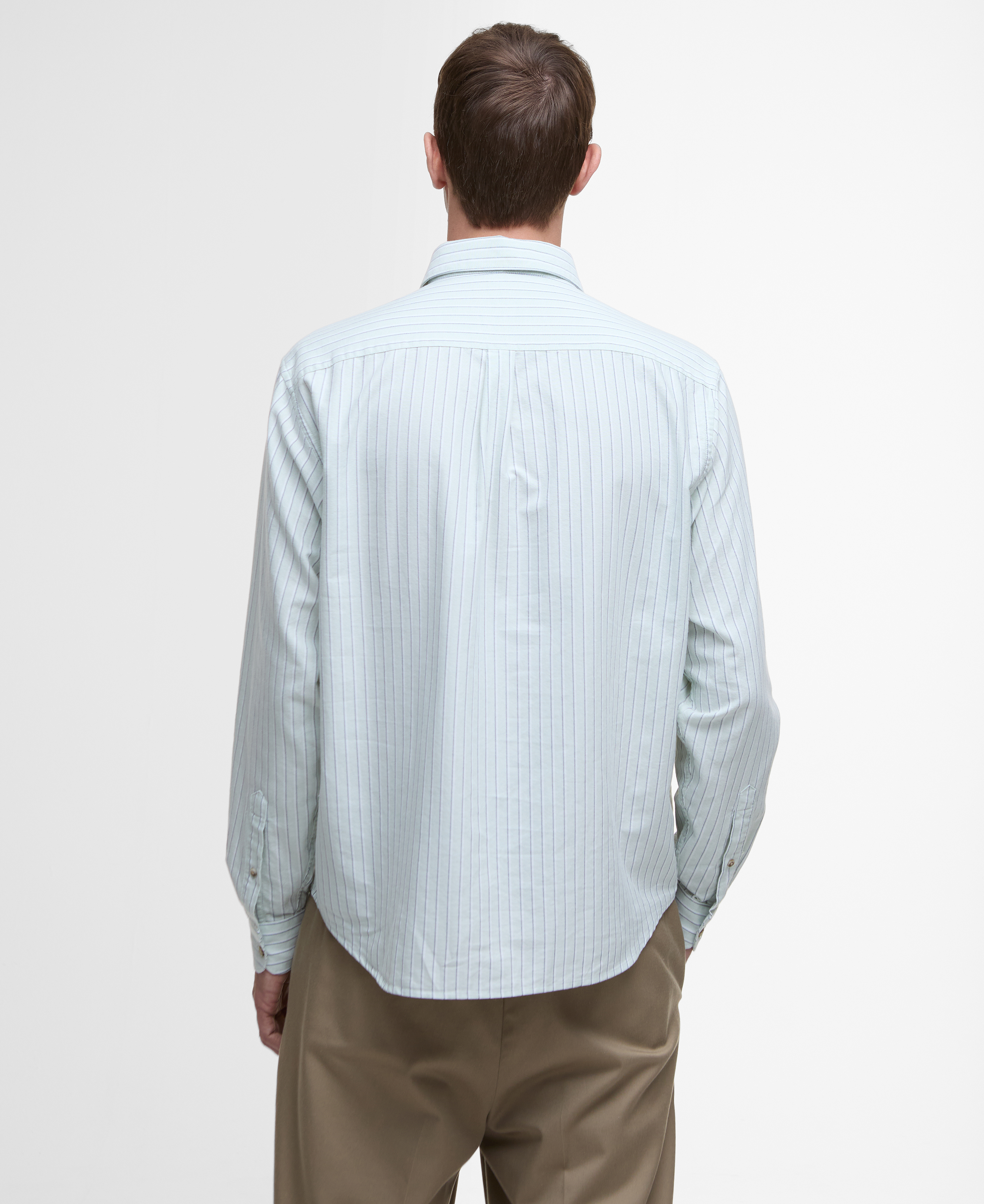 Camicia a maniche lunghe Fenfield a righe dalla vestibilità rilassata image number 2