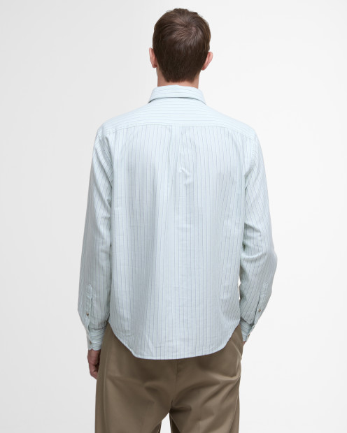 Camicia a maniche lunghe Fenfield a righe dalla vestibilità rilassata 