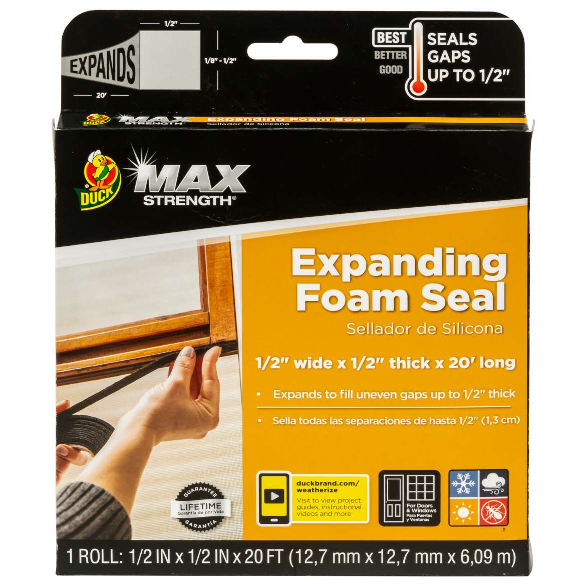 Max Strength Expanding Foam Seal
