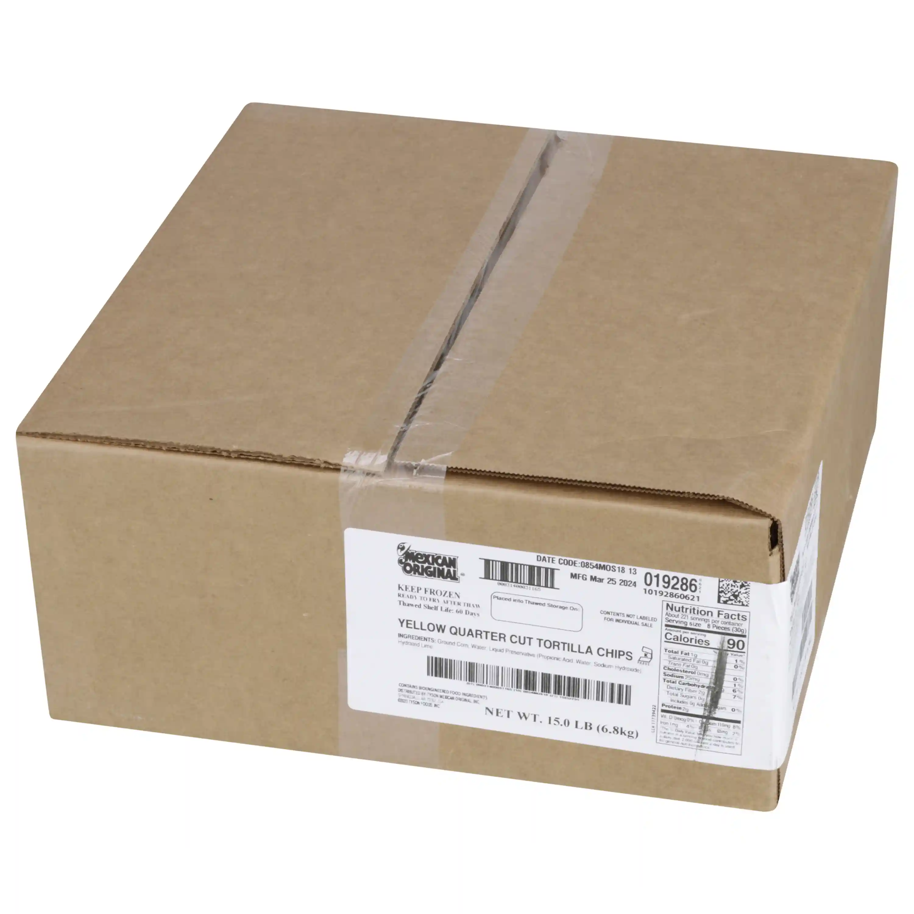 Mexican Original® Yellow 1/4 Cut Tortilla Chips_image_5