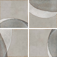 Pottery Grey 6x6 Cosmic Field Tile Matte - Virginia Tile Company