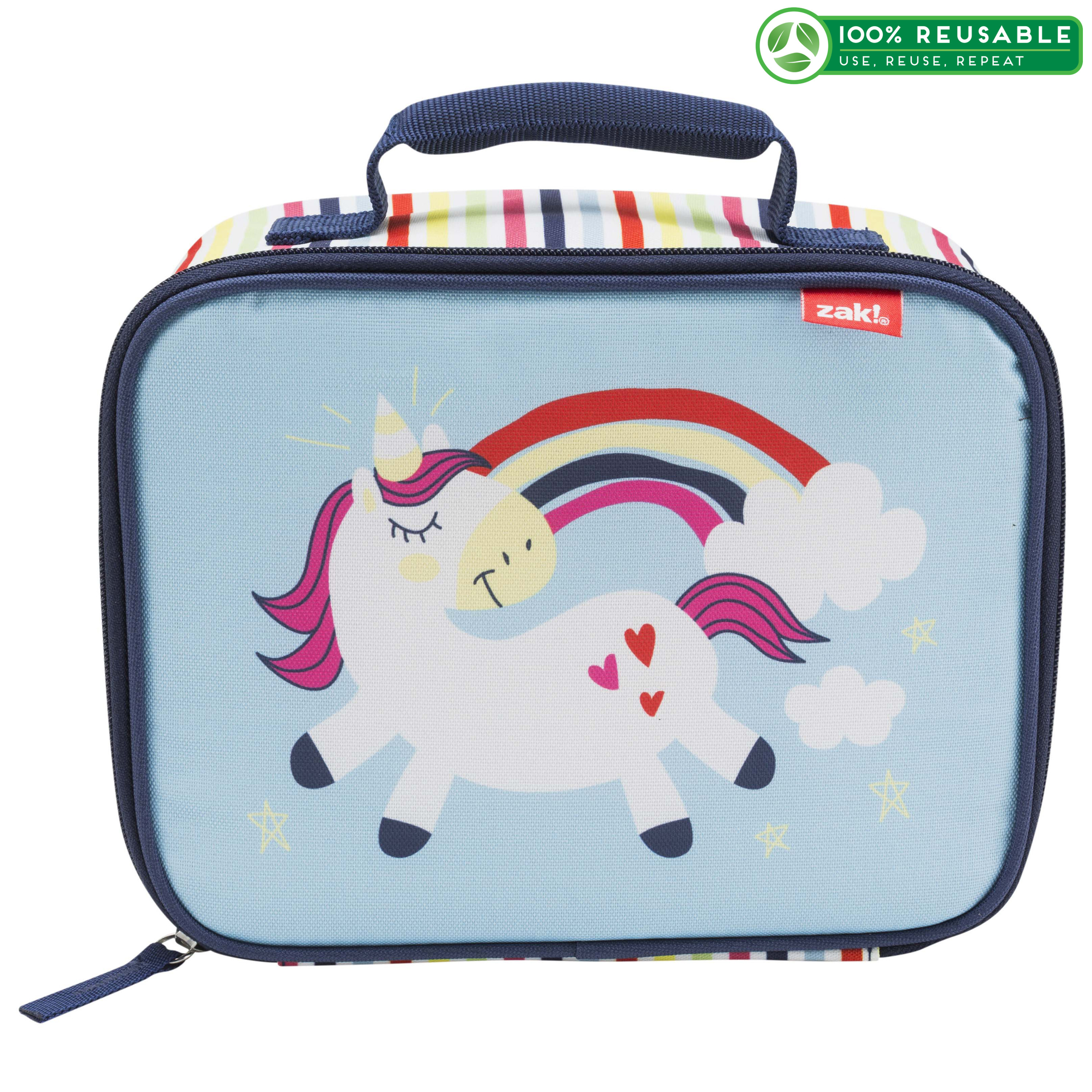 Happy Things Insulated Reusable Lunch Bag, Unicorns slideshow image 1 Happy Things Insulated Reusable Lunch Bag, Unicorns slideshow image 1