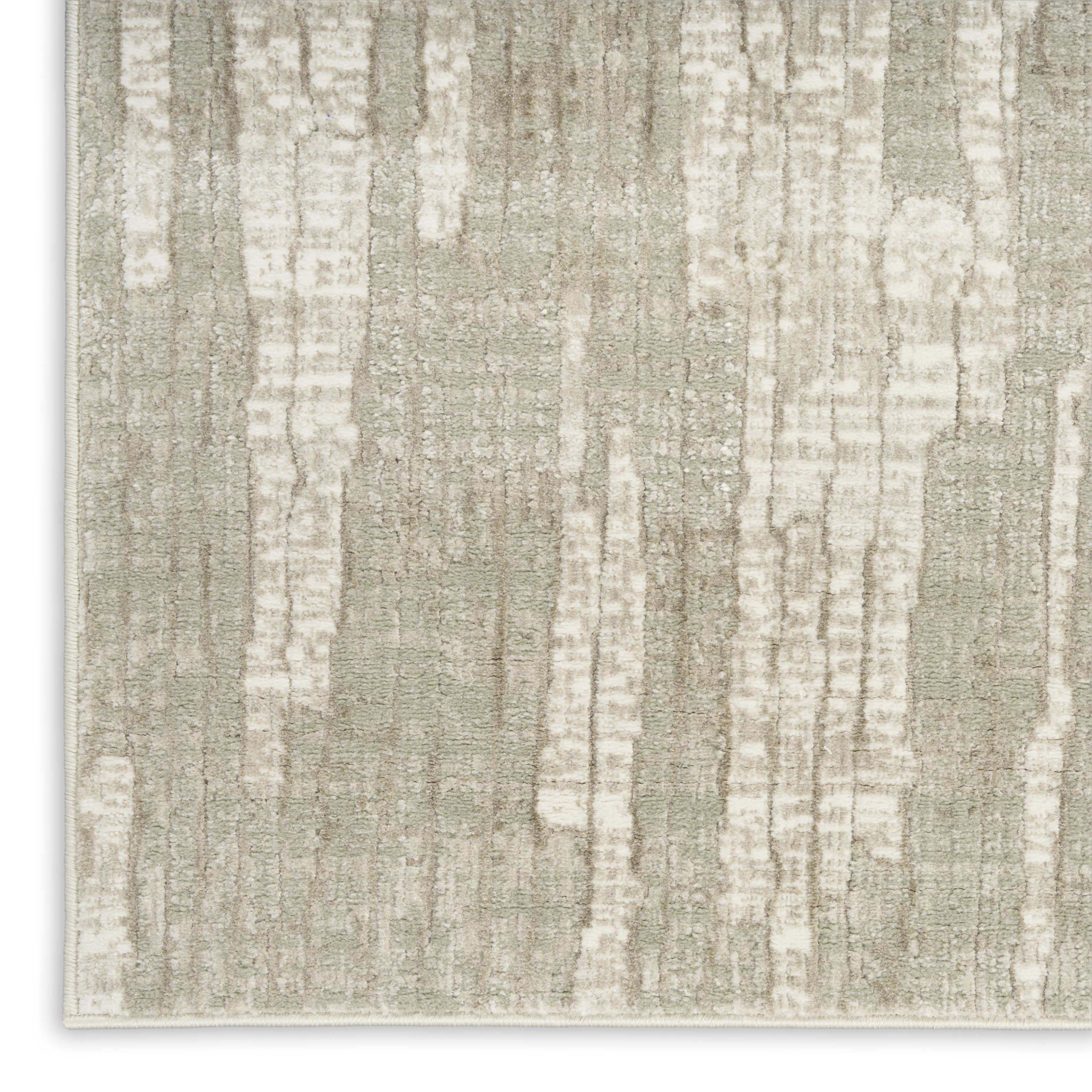 Nourison Soft Structure 5'3" x 7'3" Sage Modern Indoor Rug