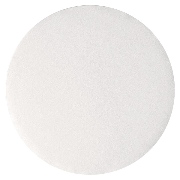 8" Round White Foil Cake Board