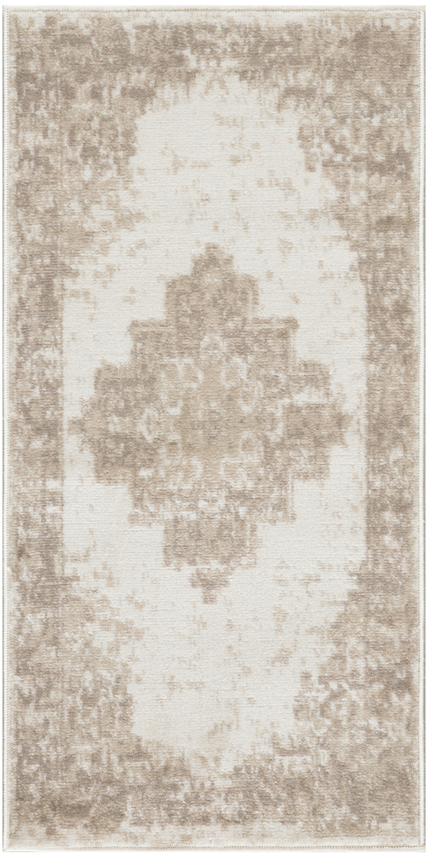 Nourison Grafix 2' x 4' Ivory Beige Vintage Indoor Rug