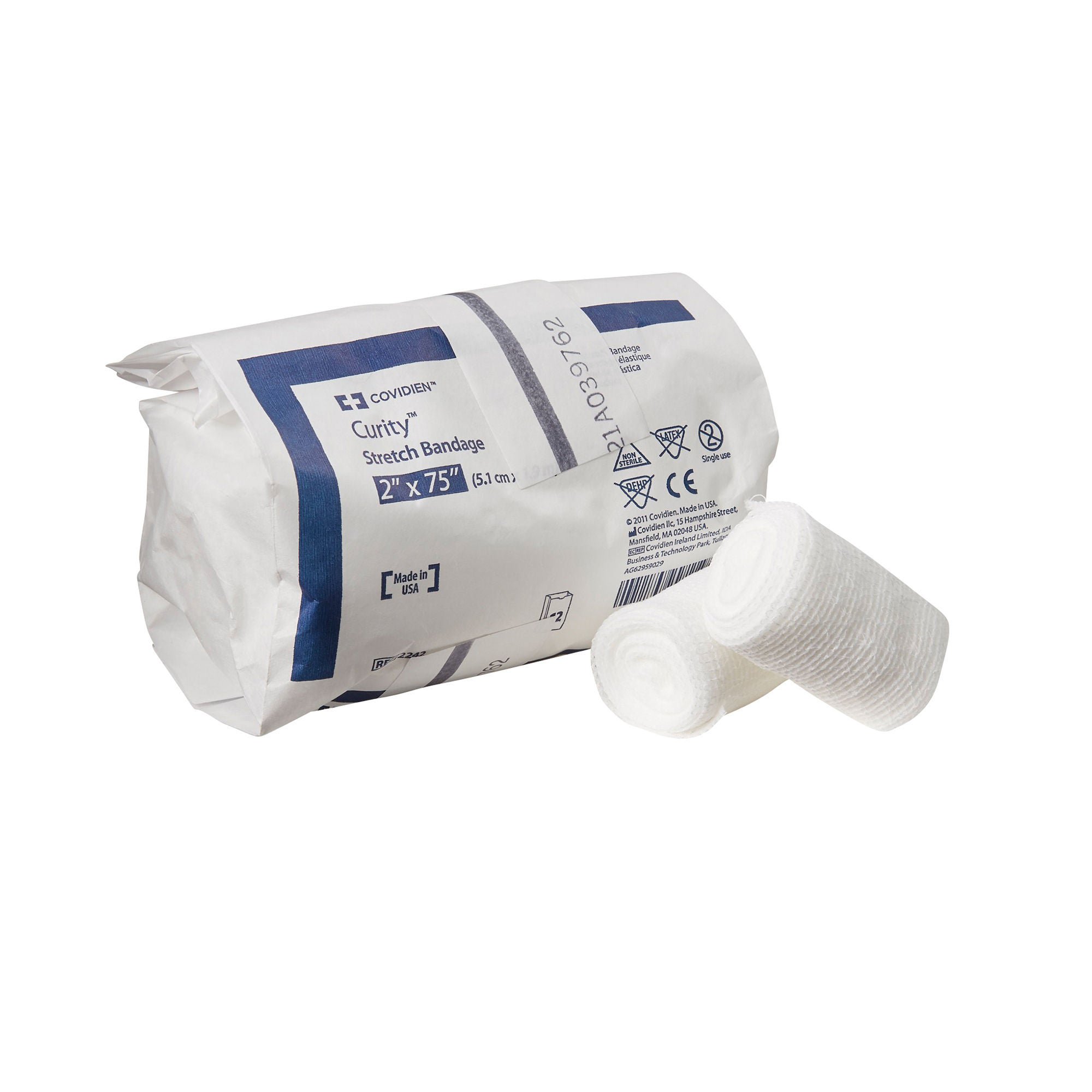 Curity™ Conforming Bandage, 2 x 75 Inch, One-Ply