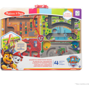 PAW Patrol 2 Wooden Magnetic Wand Maze Board