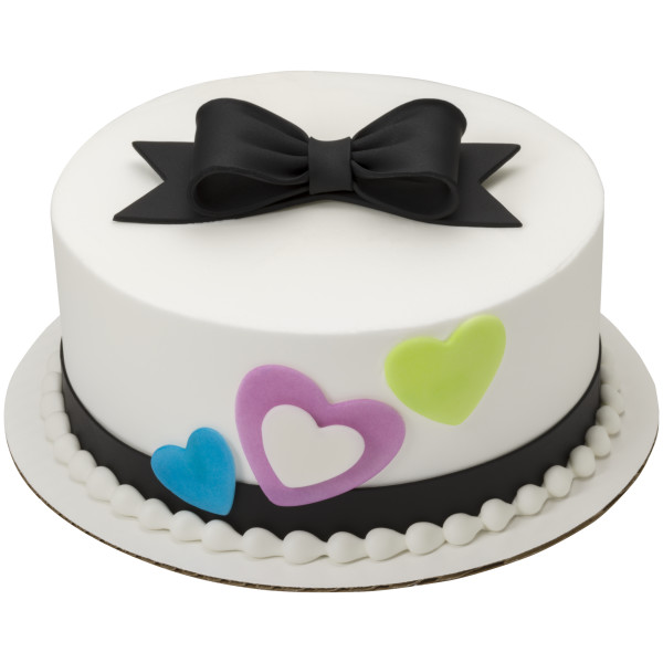 Black Gum Paste Bows