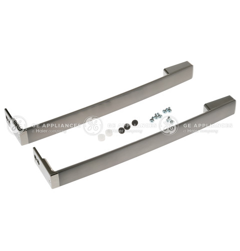 BLACK STAINLESS HANDLES W/ HARDWARE