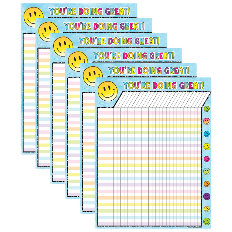 Brights 4Ever Tabellone Incentivi A 7 Colonne - Confezione 36 Fogli Da 15x15 Cm Per Scuola E Casa