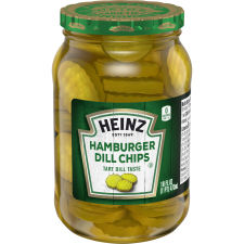 Heinz Hamburger Dill Chips, 16 fl oz Jar