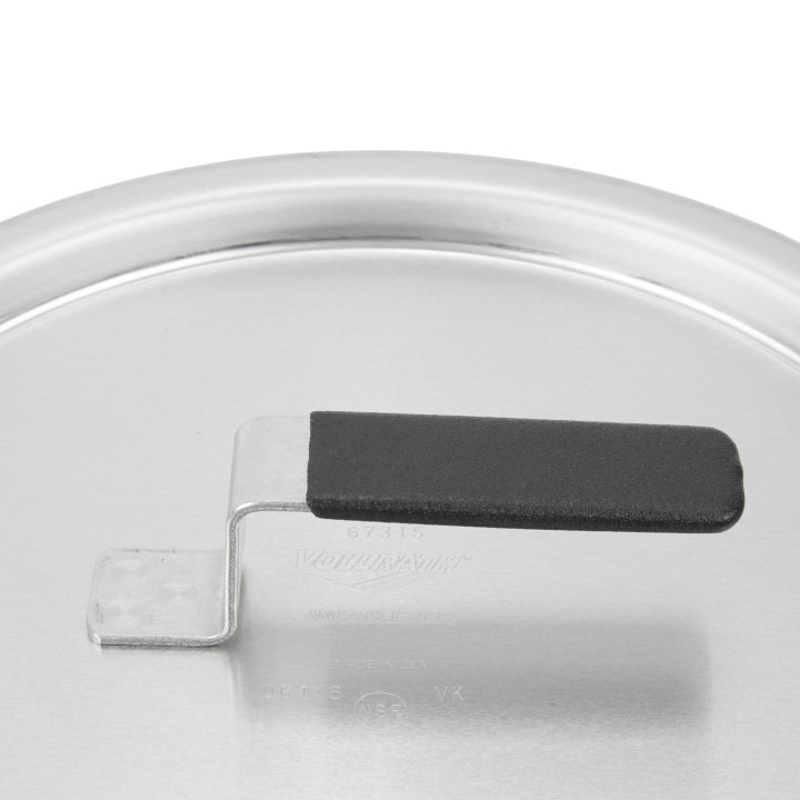 10 ½-inch Wear-Ever® flat aluminum cover with dipped handle
