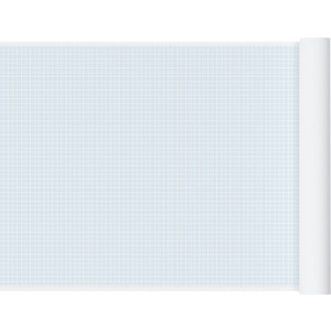 1/4" Graph Paper Roll, 36" x 120", Blue