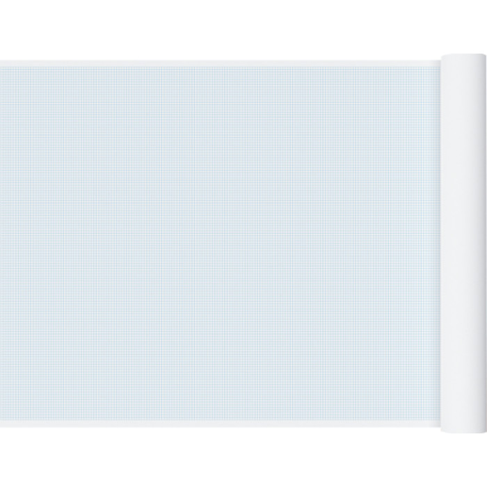 1/4" Graph Paper Roll, 36" x 120", Blue