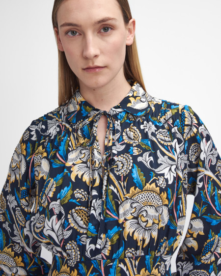 Barbour x William Morris Gallery Rendall Midi Dress