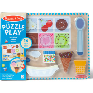 Wooden Magnetic Ice Cream Puzzle & Play Set