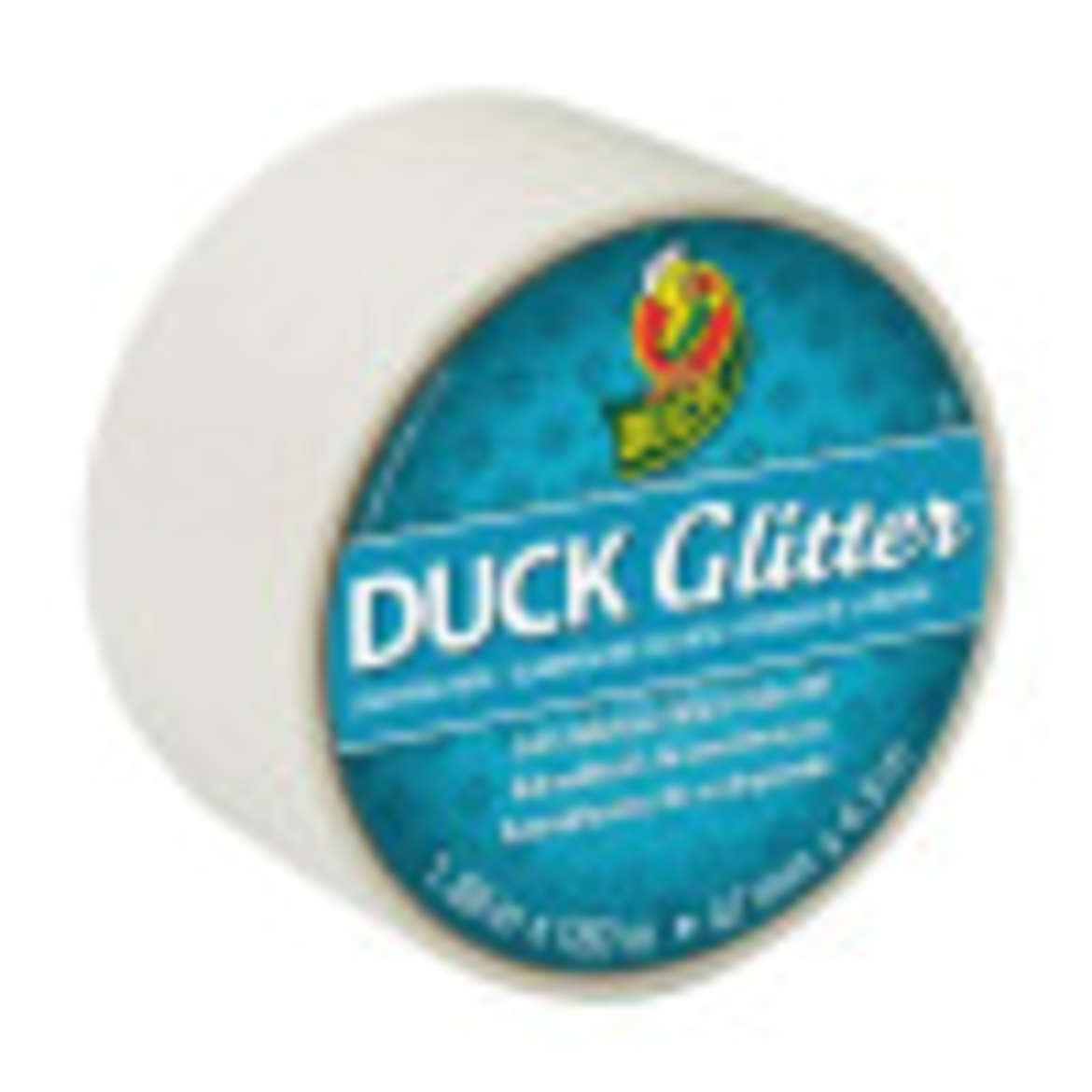 Duck Glitter® Crafting Tape - White, 1.88 in. x 5 yd. Image
