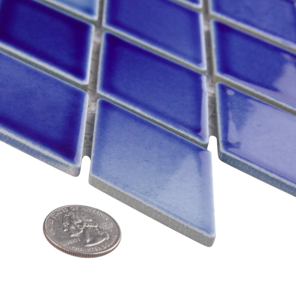 Hudson Kite Niagara 10-1/8 in. x 11-3/4 in. Porcelain Mosaic Tile