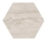 Mythique Marble Botticino 8×9 Hexagon Field Tile Matte Rectified