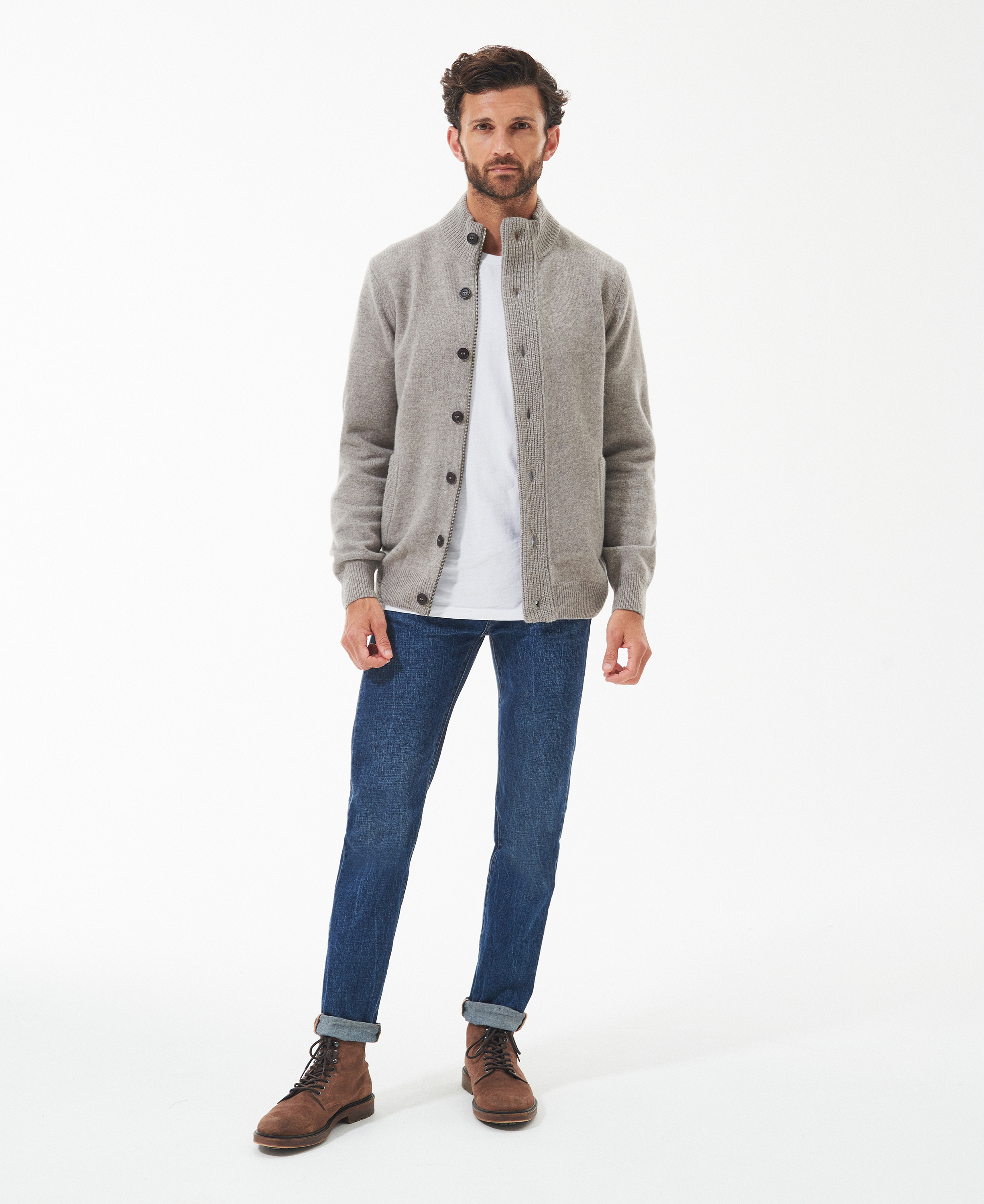 Maglione con zip Patch image number 1