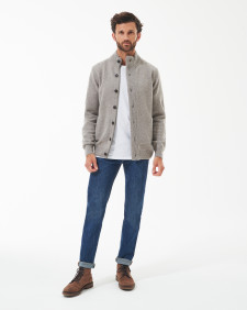 Maglione con zip Patch 