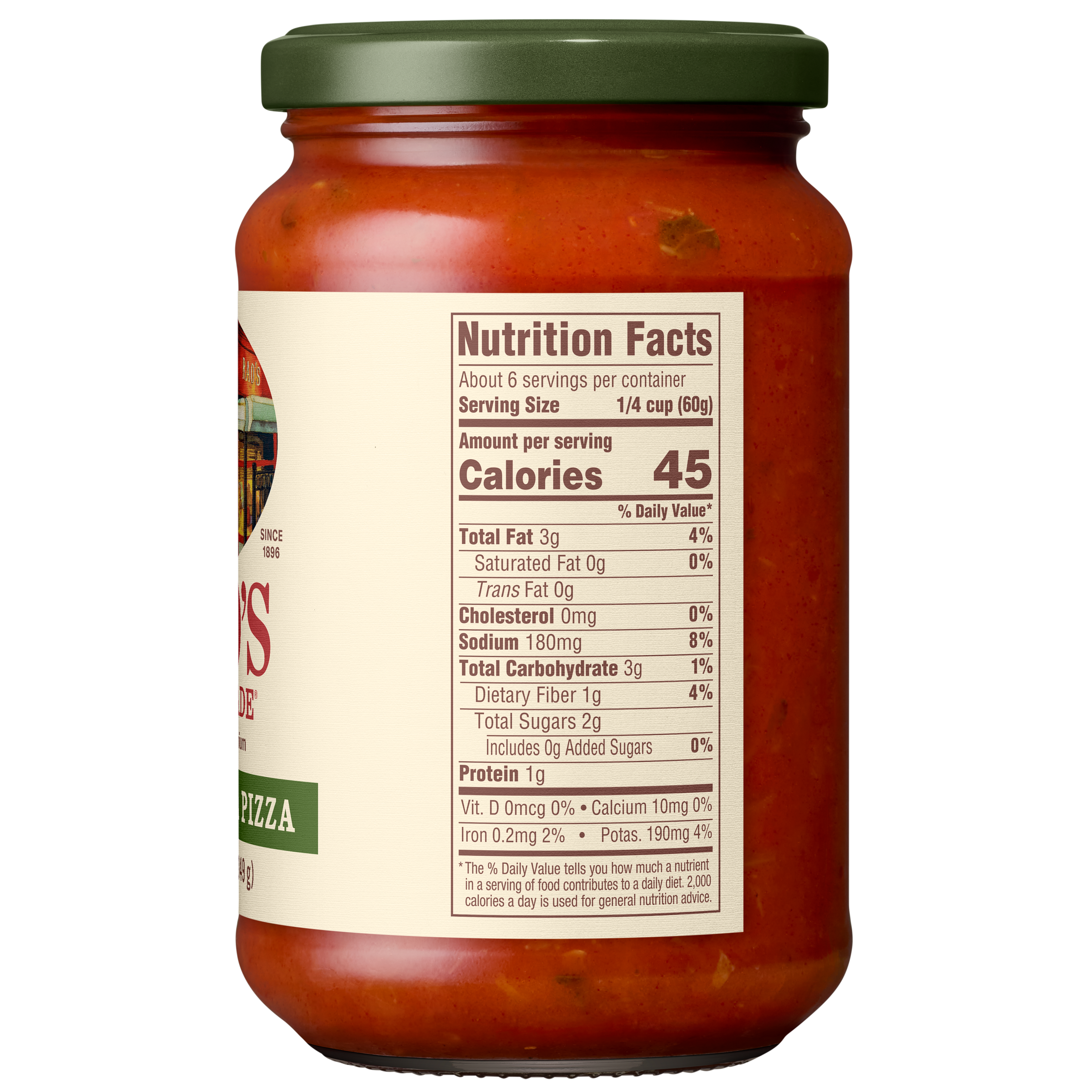 Margherita Pizza Sauce, 12.3 oz - Right Image
