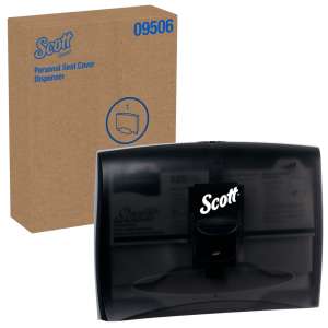 Kimberly Clark, Scott®,  Toilet Seat Cover Dispenser, Black