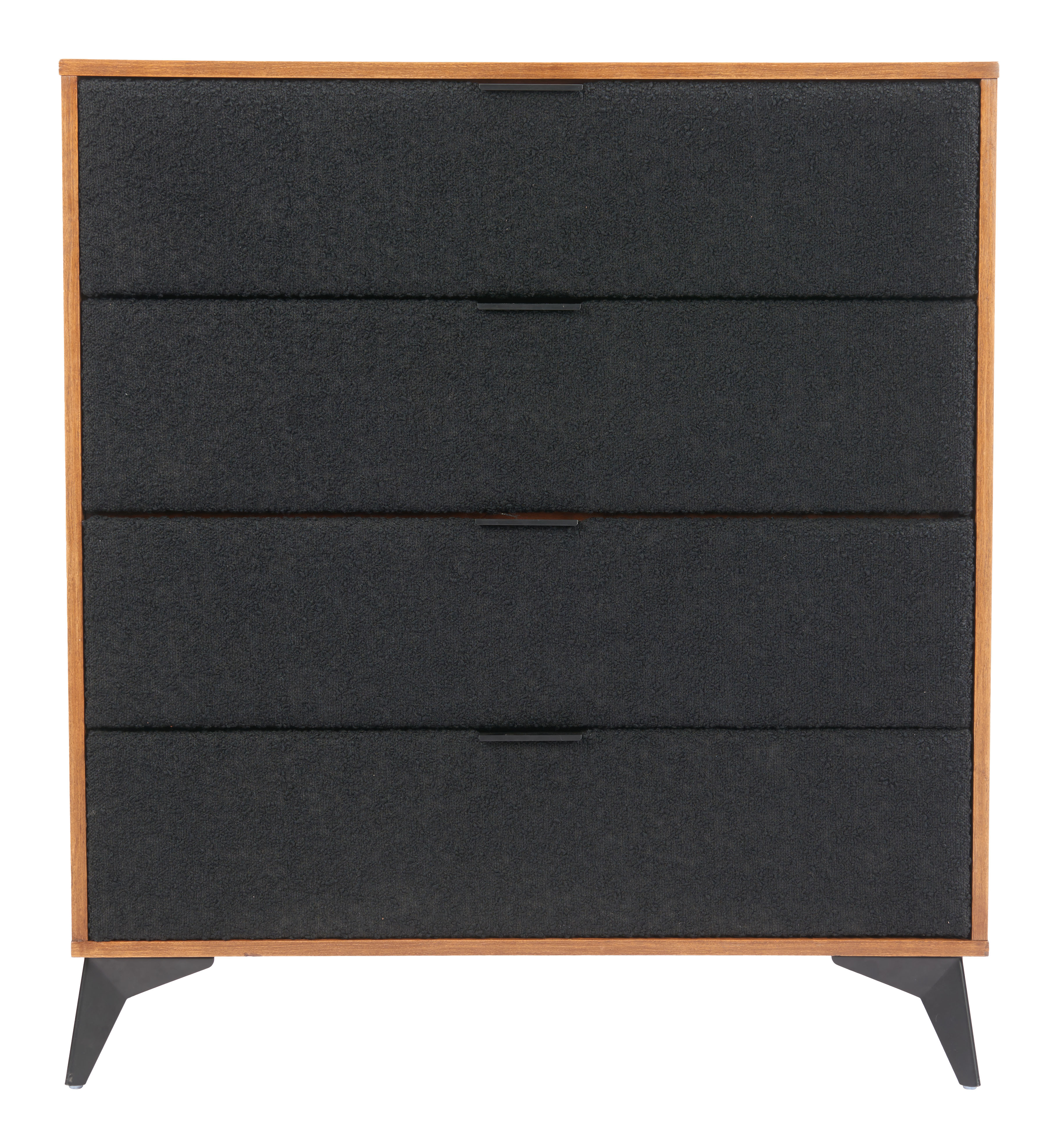 Zarif Chest Black & Walnut product image