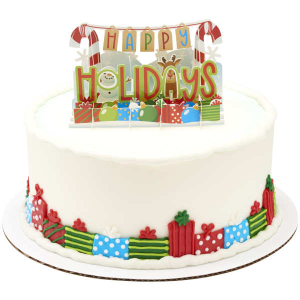 Happy Holidays Pop-Up Layon